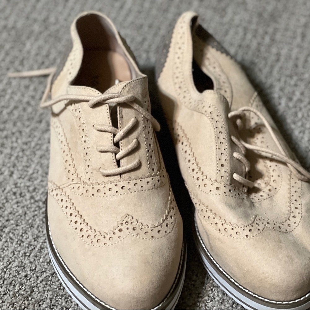Torrid Beige Women’s Oxford Shoes